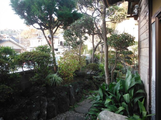 門扉・庭木戸制作 施工前の様子